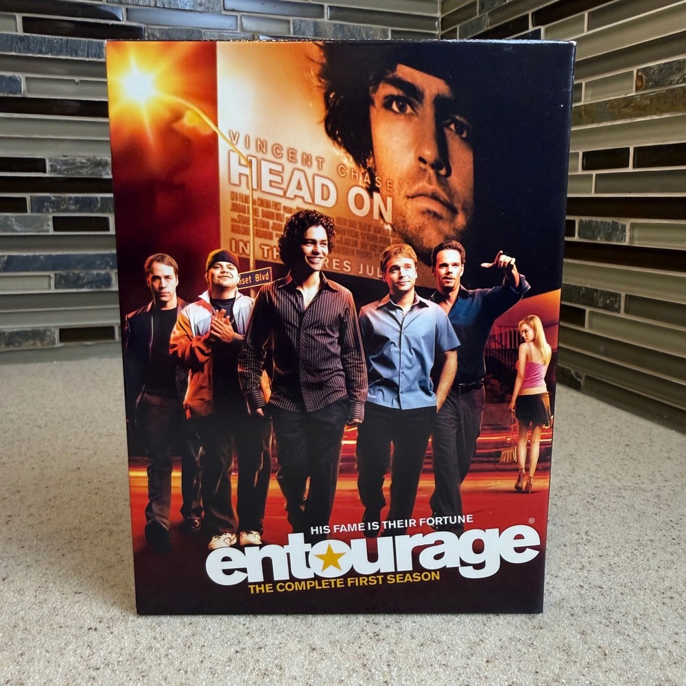 Entourage The Complete First Season DVD 2-Disc Set HBO Series Vincent Chase